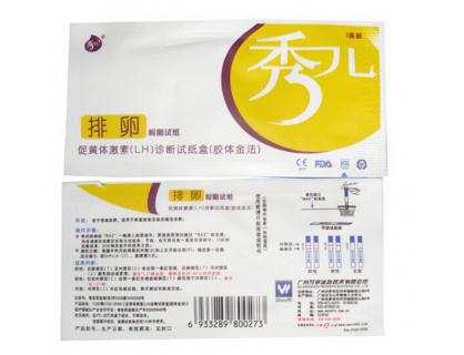 ovulation sac d'emballage de test